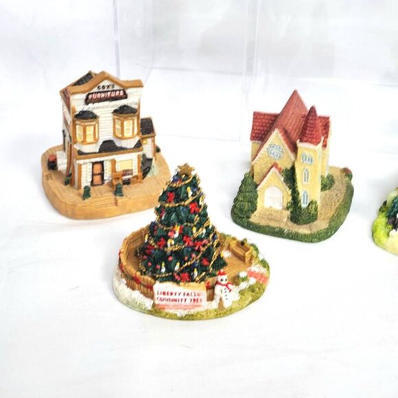 Liberty Falls Miniature Houses Lot of 7 - Picture 2 of 8